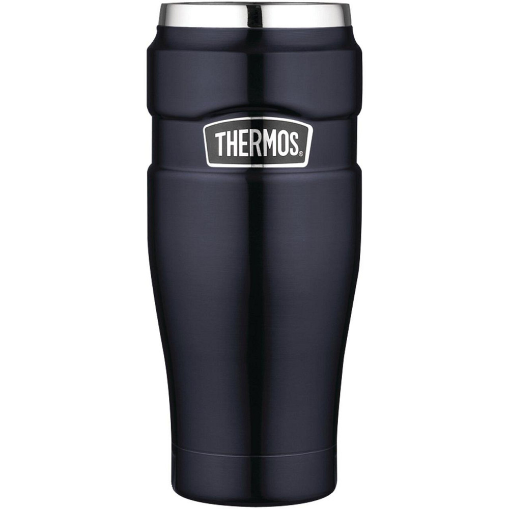 Термокружка 470 мл Thermos "Stainless King Travel Tumbler" (160020) Midnight Blue Нововолинськ - фото 1