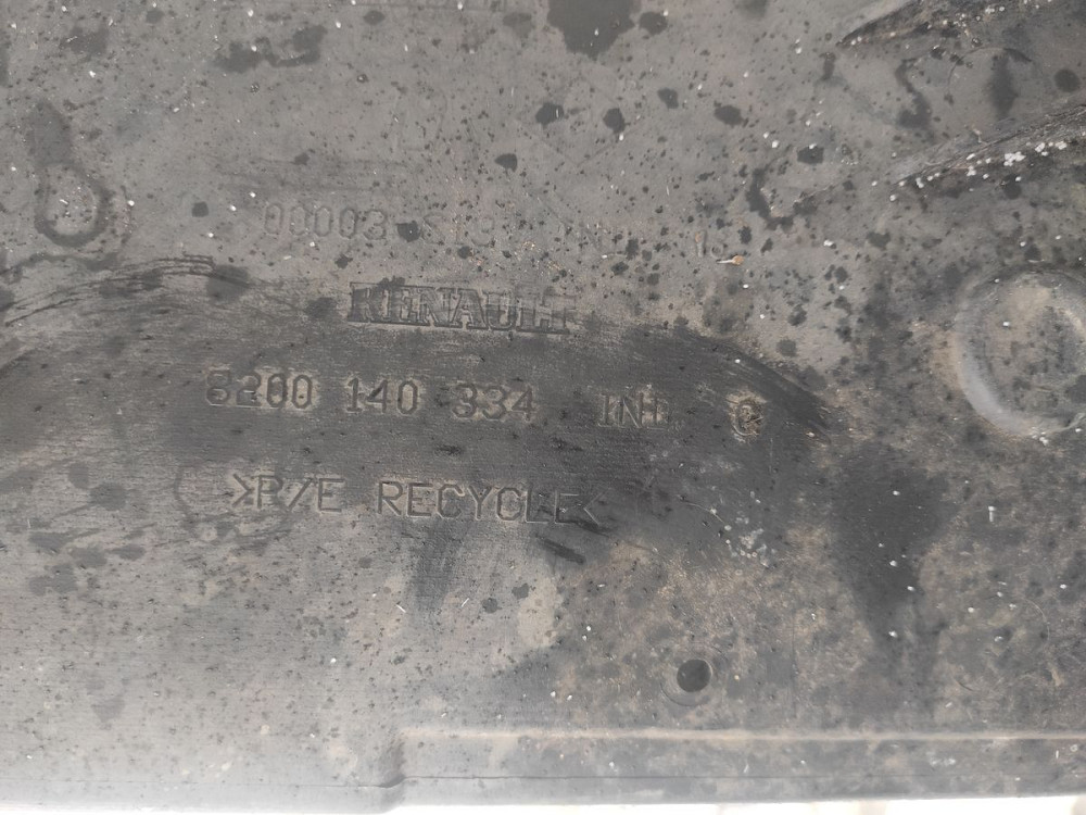 Захист переднього бампера Renault Scenic II 2003-2006 (8200140334) Ковель - фото 1