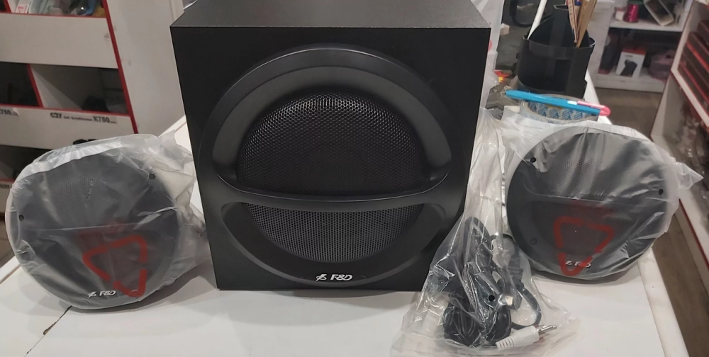 Компьютерные акустические колонки F&D A111 plus (Черный) Винница - изображение 7