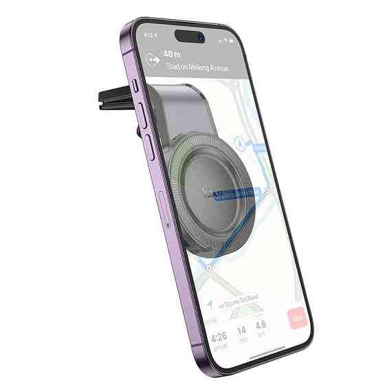 Автотримач для телефону HOCO H59 Магнітний чорний Київ