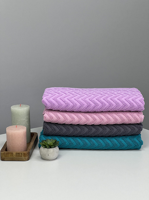 Акція! Рушник махровий Ideal Textile 100% бавовна, 70х140 см, Узбекистан Чернівці - фото 2