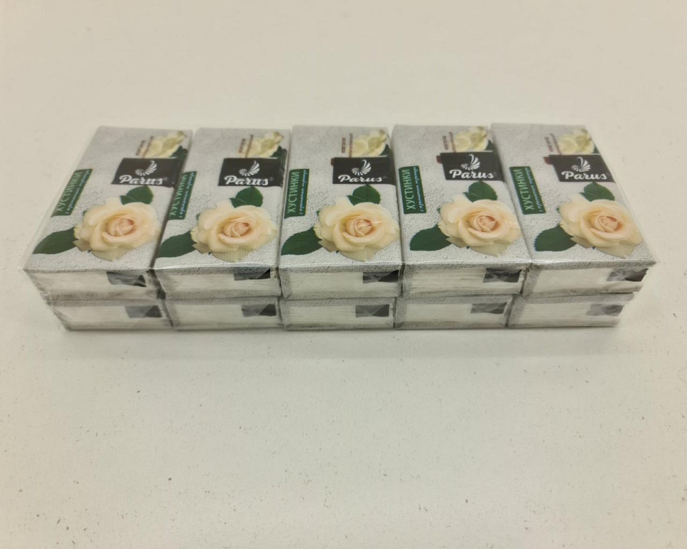 Паперовий носовичок 2х шаровий (Троянда) Одеса (6 шт) Харків - фото 3