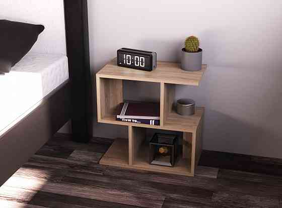 Тумба прикроватная S-1, Дуб Сонома, 500/300/500 Львов