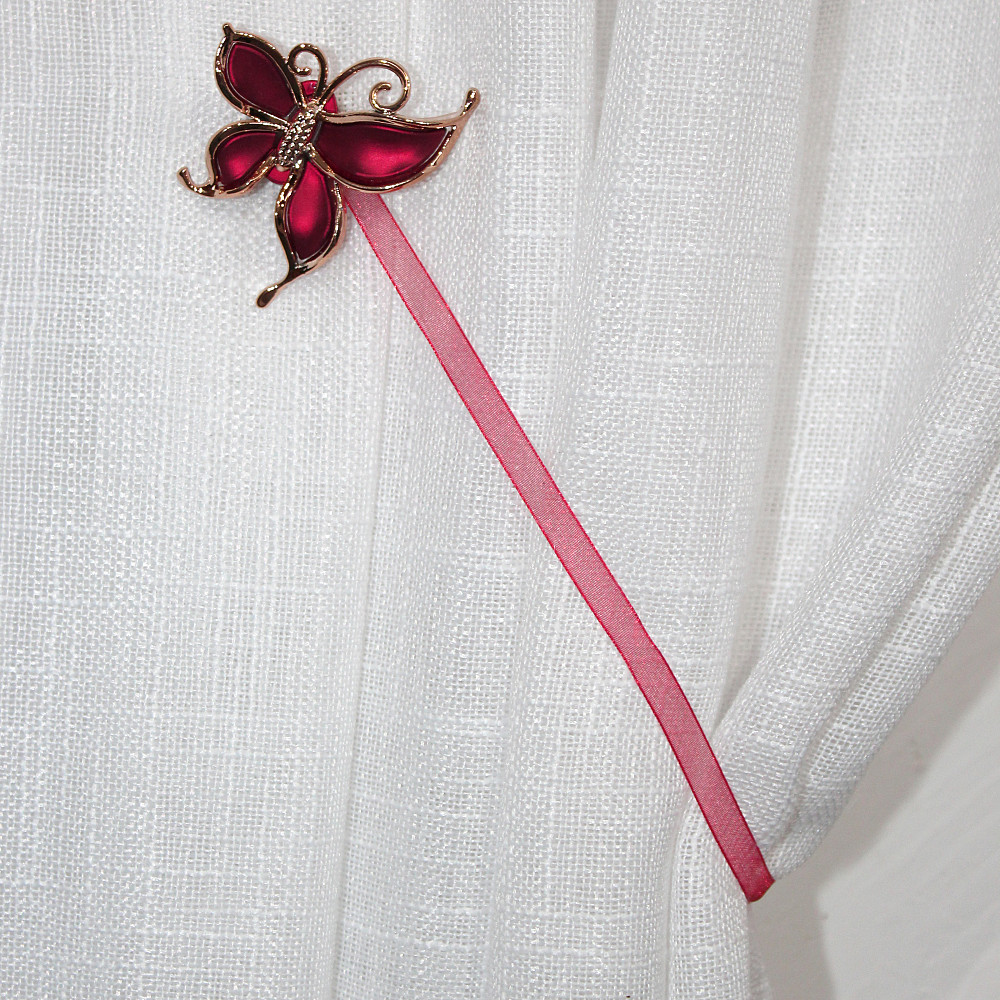 Магниты для штор и гардин (133м) Карнер набор 2 шт Красный с золотистым (81-044) Киев - изображение 4