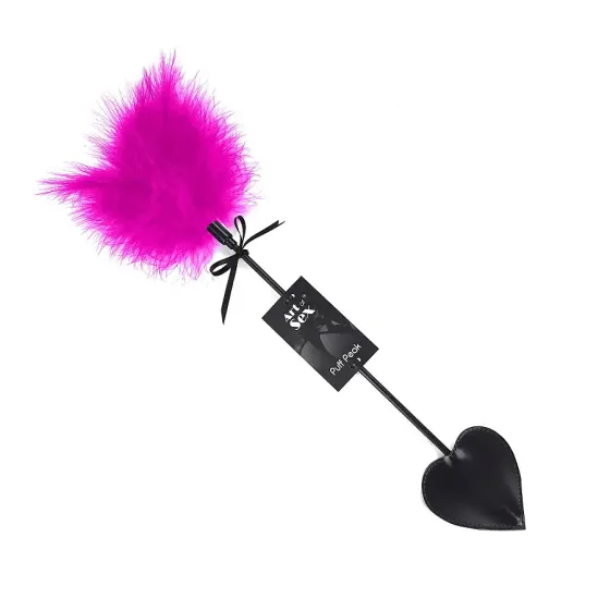 Лоскітка зі шлепалкою Піка Art of Sex - Puff Peak, колір Темно-рожевий Львів