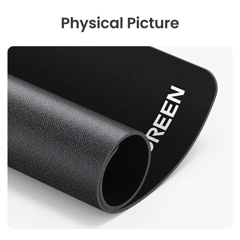 Килимок для мишки UGreen LP126 90410 (Чорний, 26 х 21 см) Николаев - изображение 5