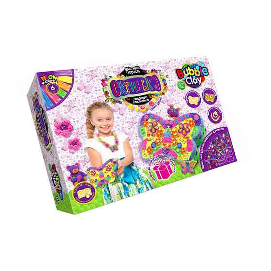 Набір креативної творчості "Скринька" SHBC-01-01U декор пластиліном Метелик Вінниця