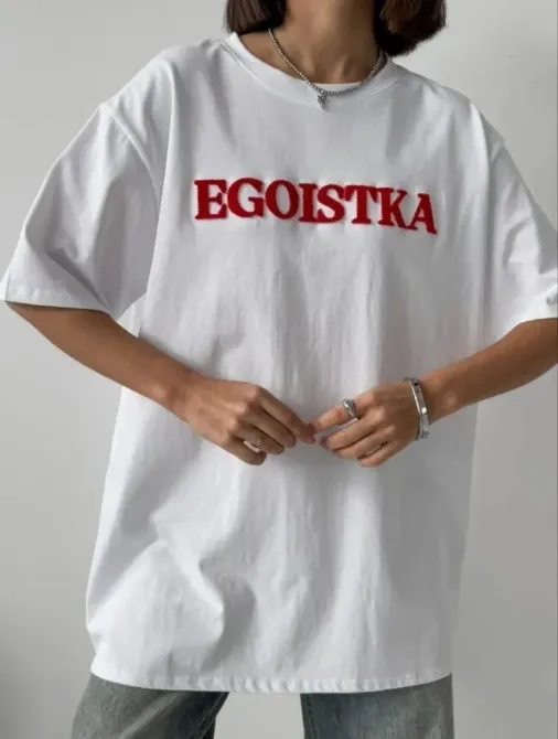 Футболка жіноча з принтом  46 Біла 2664083288 Дніпро - фото 1