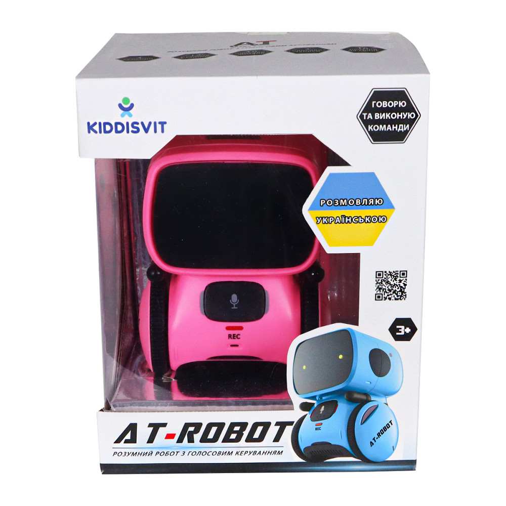 Інтеракт. робот з голосовим керуванням - AT-Rоbot (рожев., укр.) Днепр - изображение 2