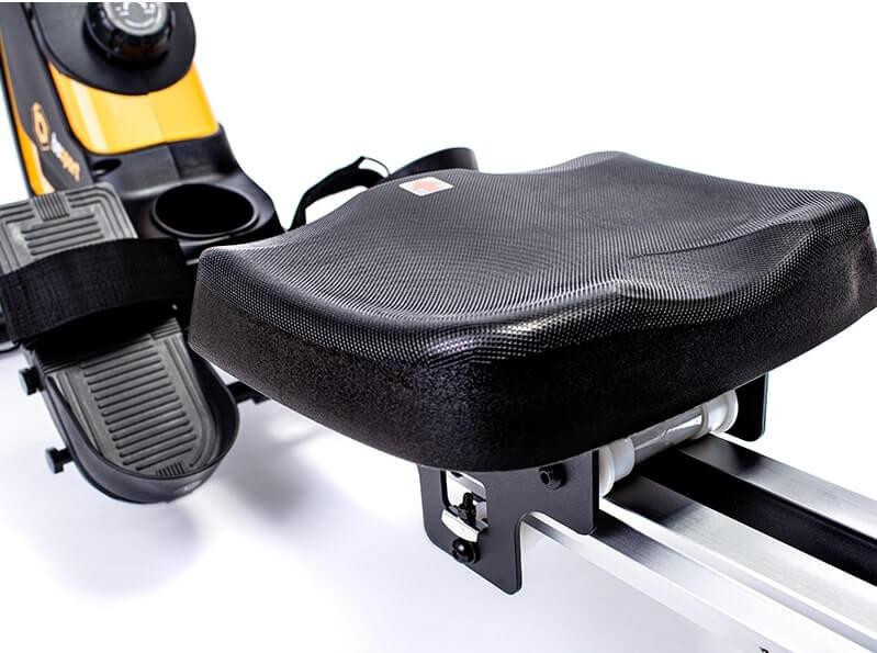 Гребний тренажер Besport BS-6032R SWIMMER магнітний чорно-жовтий Київ - фото 8