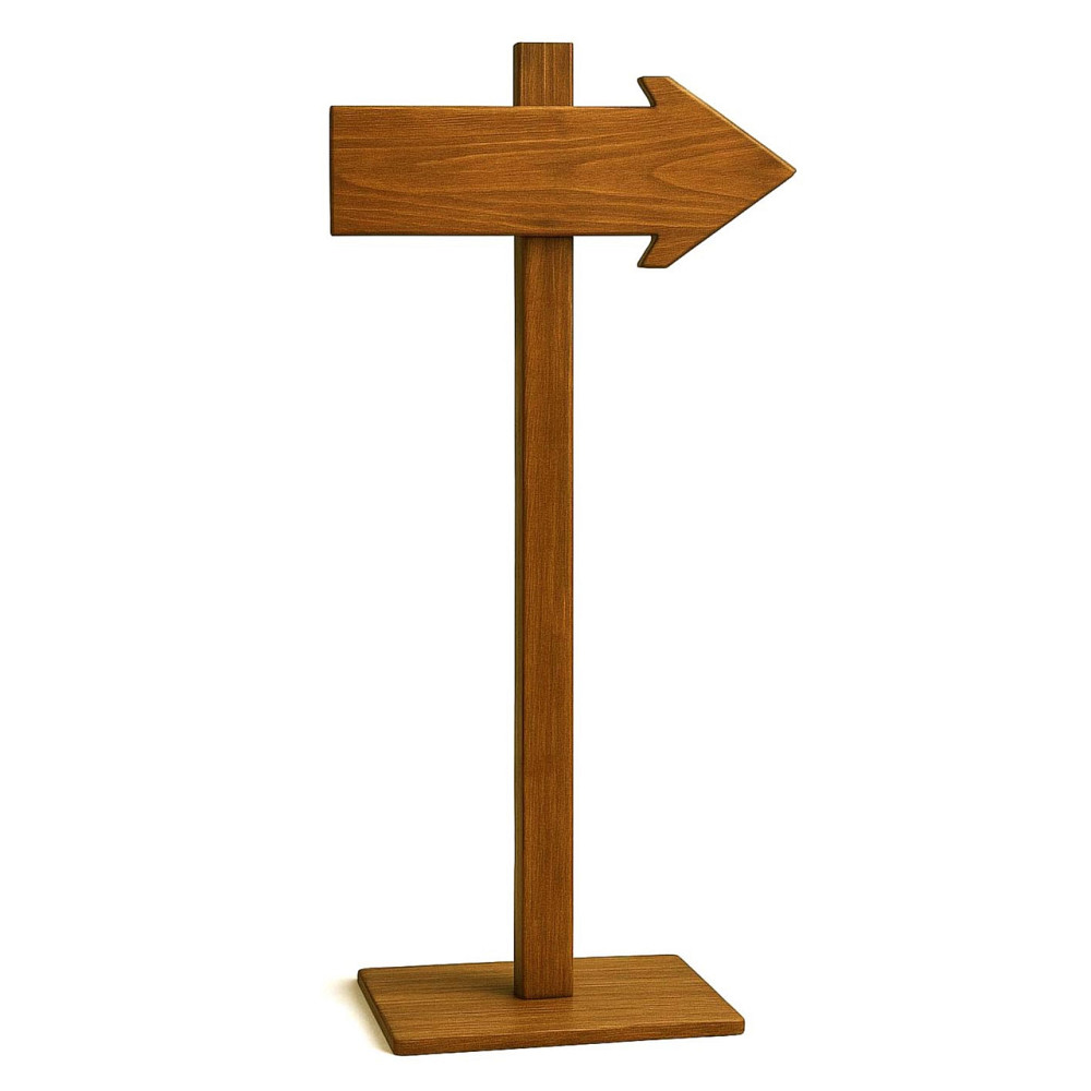 Підлогова стрілка-покажчик "Еспрайна" охра Миколаїв - фото 1