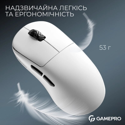 Мышка GamePro Asgard Loki Wireless/USB White (GM022W) Винница - изображение 12