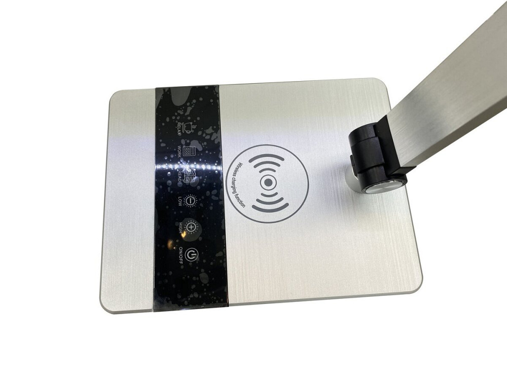 Лампа настільна світлодіодна гнучка Sirius BL-1105-C срібна Коломия - фото 4