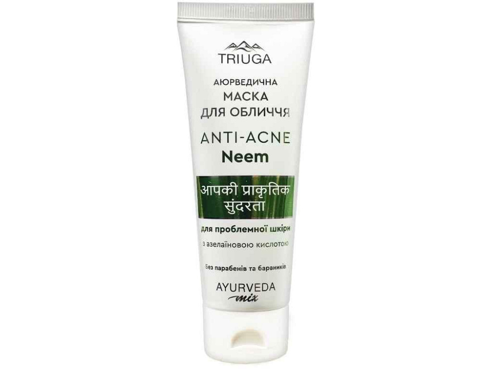 Маска для лица Anti-Acne Neem для проблемной кожи 75 мл ТМ Triuga Киев - изображение 1