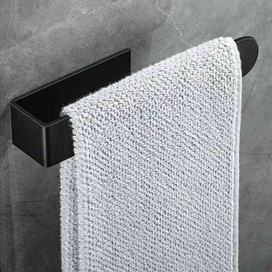 Тримач для рушників Navin 230 мм, чорний матовий Київ