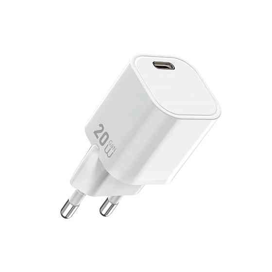 Сетевое зарядное устройство WIWU 20W Cube GaN Fast Charger 1C Wi-G014 EU White Одесса