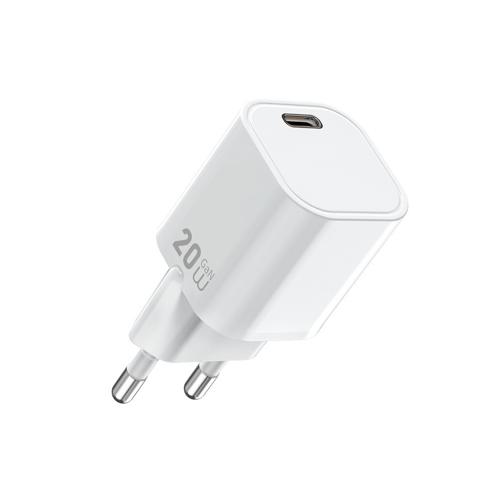 Сетевое зарядное устройство WIWU 20W Cube GaN Fast Charger 1C Wi-G014 EU White Одесса - изображение 1