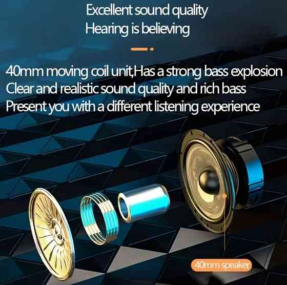 Беспроводные наушники WI-FI, радио, карта памяти Киев