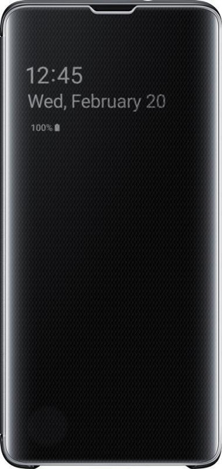 Чохол-книжка Samsung Clear View Cover для Samsung Galaxy S10 SM-G973 Black (EF-ZG973CBEGRU) ( 15619 ) Харьков - изображение 1
