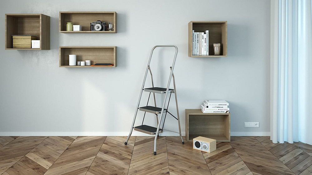 Драбина Colombo Security 3 щаблі (G206AT3W) Київ - фото 2