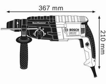 Профессиональный ударный электрический прямой перфоратор Bosch GBH 240 : 790 Вт, 2.7 Дж (0611272100) Киев
