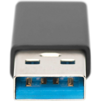Перехідник USB-A to USB-C (M/F) 3A 5GB ver.3.0 Digitus (AK-300524-000-S) Вінниця - фото 4