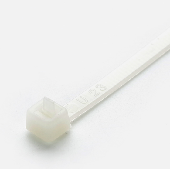 Хомут пластиковий 5,0*400 мм багаторазовий білий 100 шт./пач. APRO Житомир