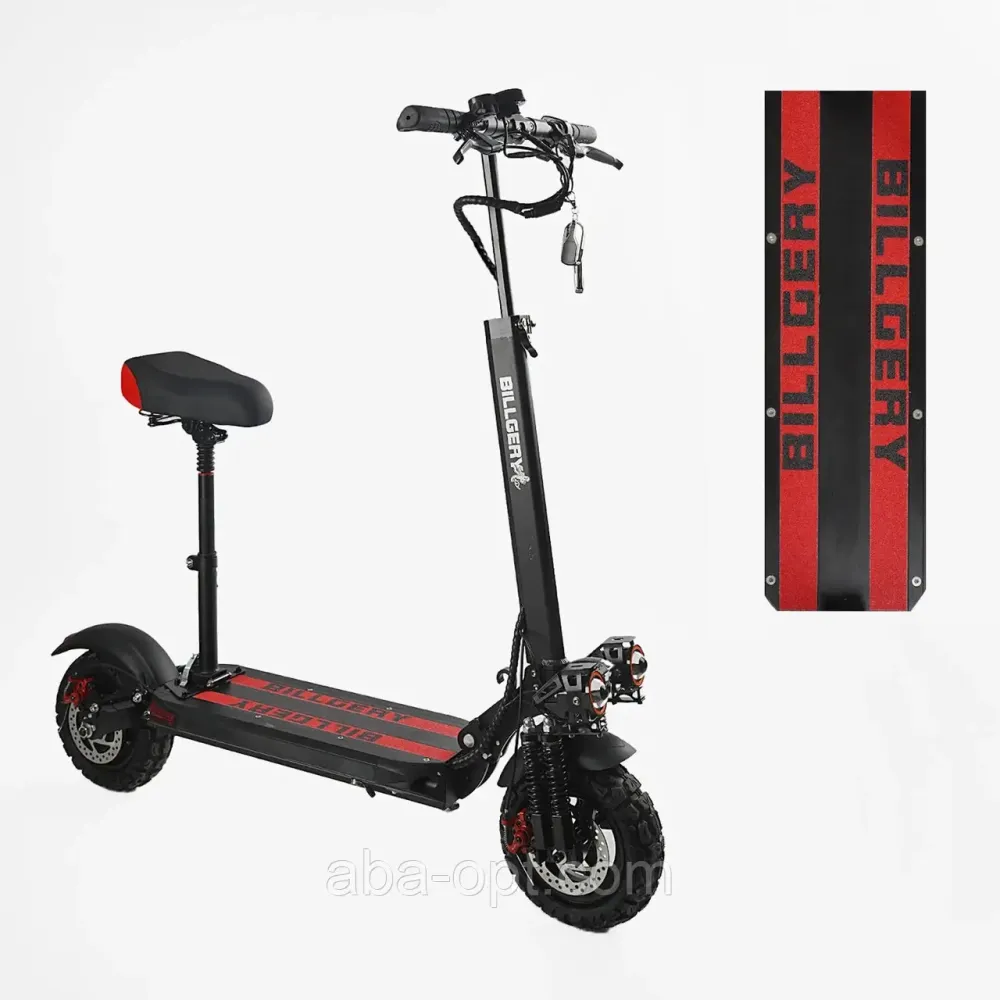 Електросамокат Corso 777800 Billgery 1200W-48V-18Ah 18650 Li-ion шини 11"/11" купити дешево в Україні Одеса - фото 1
