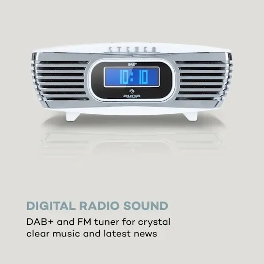 Радіоприймач радіобудильник CD Auna Dreamee DAB+ з Німеччини Дніпро - фото 7