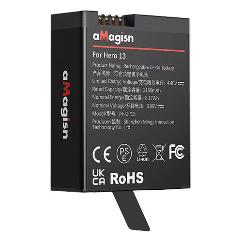 Акумулятор GoPro 13 2100мАгод термостійкий aMagisn AP25 Київ - фото 1
