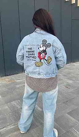 Джинсовая куртка женская микки р 42-48 Харьков