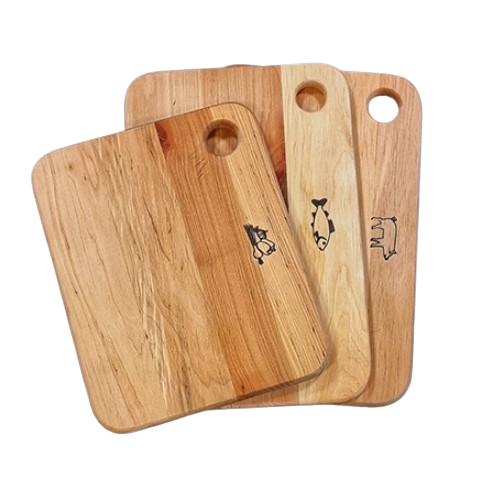 Набір дошок кухонних (овочі/риба/м'ясо) (3 дошки) 8912 Майстерня Житомир - изображение 1