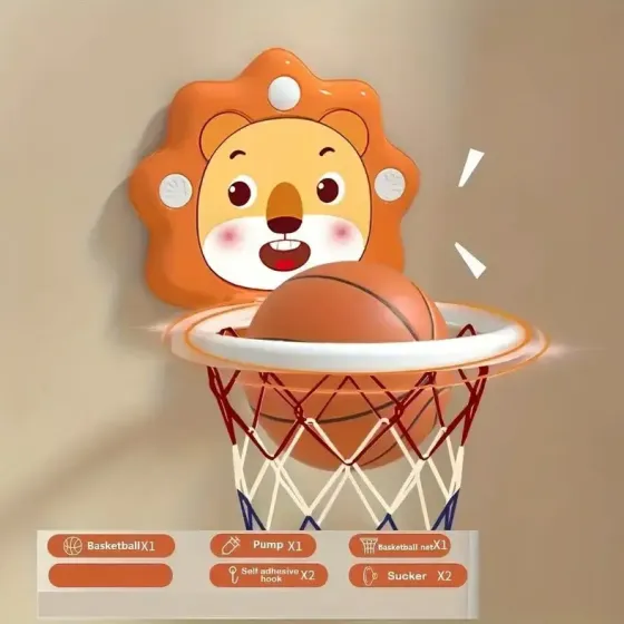 Детский подвесной мини-баскетбольный набор 24х12см Коломыя