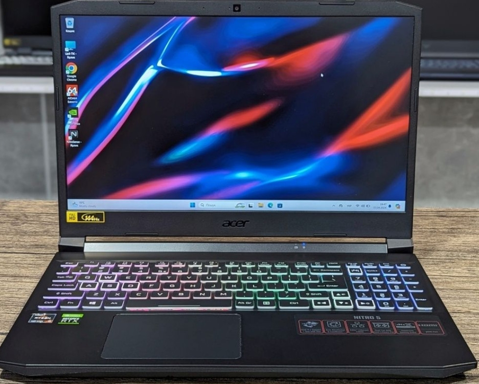 Ноутбук: ASER NITRO 5 /144Hz./Ryzen 5-5600H/32Gb./1TB SSD / RTX 3070. Киев - изображение 2