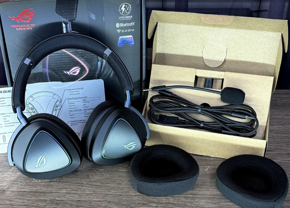 Навушники ASUS ROG Delta II Black 1 шт. NEW! Open Box! Харків - фото 8