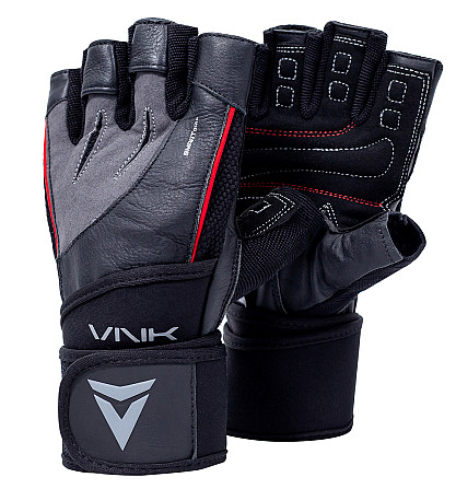 Рукавички для фітнесу VNK SGRIP Grey M Каменское - изображение 1