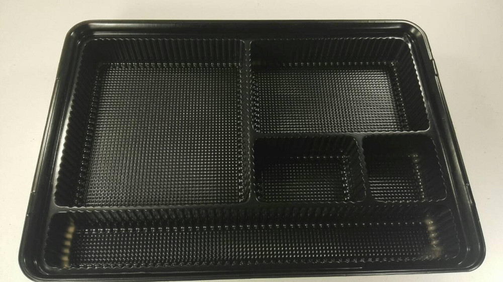 Упаковка для суші з поділками ПС-610ДЧ 27,5*19,5*40см 50 шт/уп Харків - фото 3