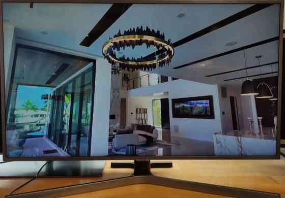 Телевізор 43” Samsung UE43NU7470UXUA + голосовий пульт Київ