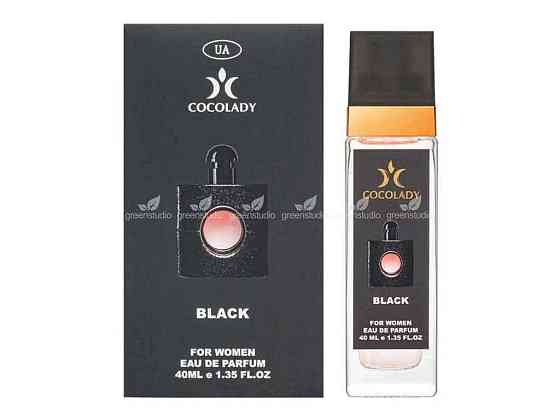 Парфюмированная вода для женщин 40мл BLACK аромат YSL BLACK OPIUM ТМ COCOLADY Киев