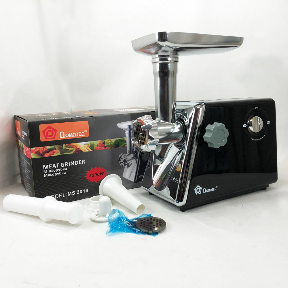 Мясорубки профессиональные Domotec, Лучшие мясорубки, Электро мясорубка-соковыжималка кухонная для дома WH-52 Львов - изображение 11