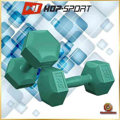 Гантелі для фітнесу композитні набір 2х1 кг для тренувань вдома і в спортзалі Київ