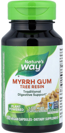 Мирра Natures Way Myrrh Gum 100 кап Киев