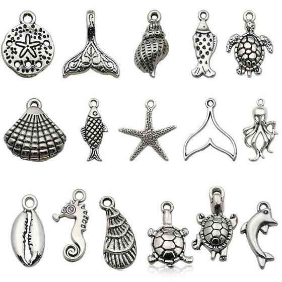 Набор морских шармов для украшений Киев