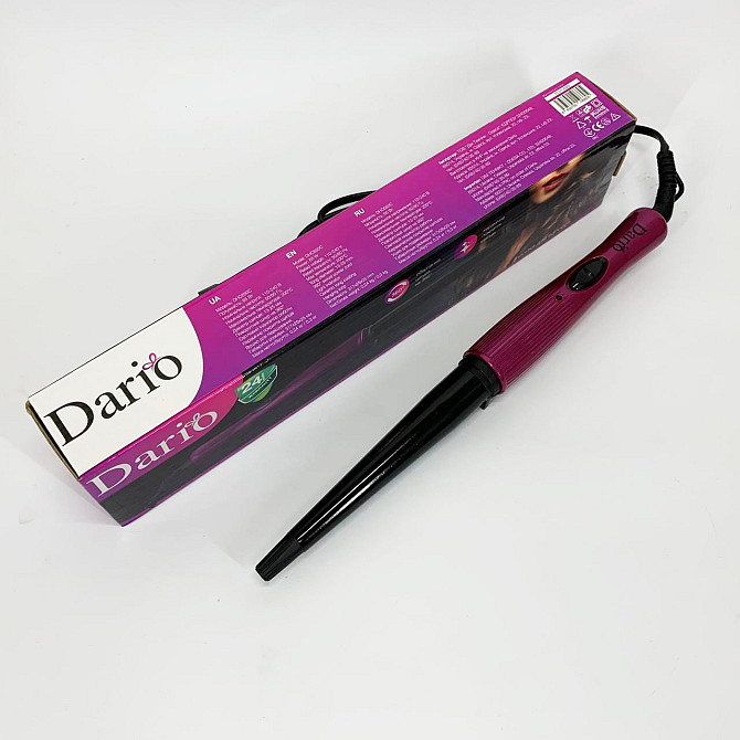 Современные щипцы для завивки волос Dario, Щипцы для завивки и объема Плойки объема волос BR-30 Львов - изображение 1