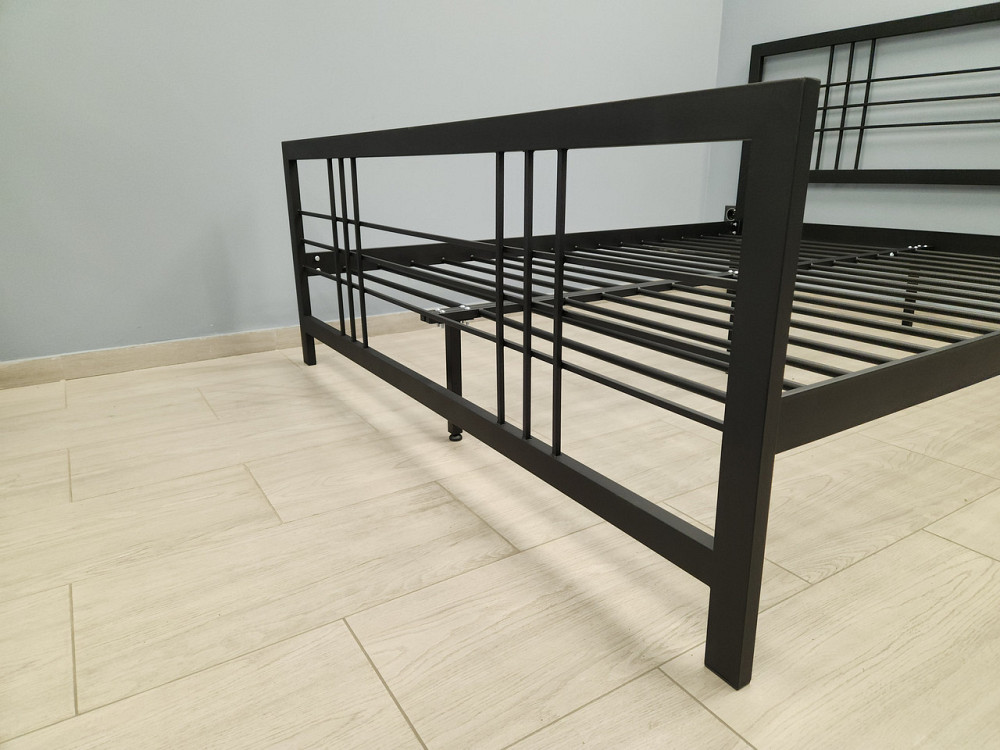 Двоспальне металеве ліжко Дамаск від ТМ Теnero 140х190, Щит ДВП, 1 ящик Харків - фото 5