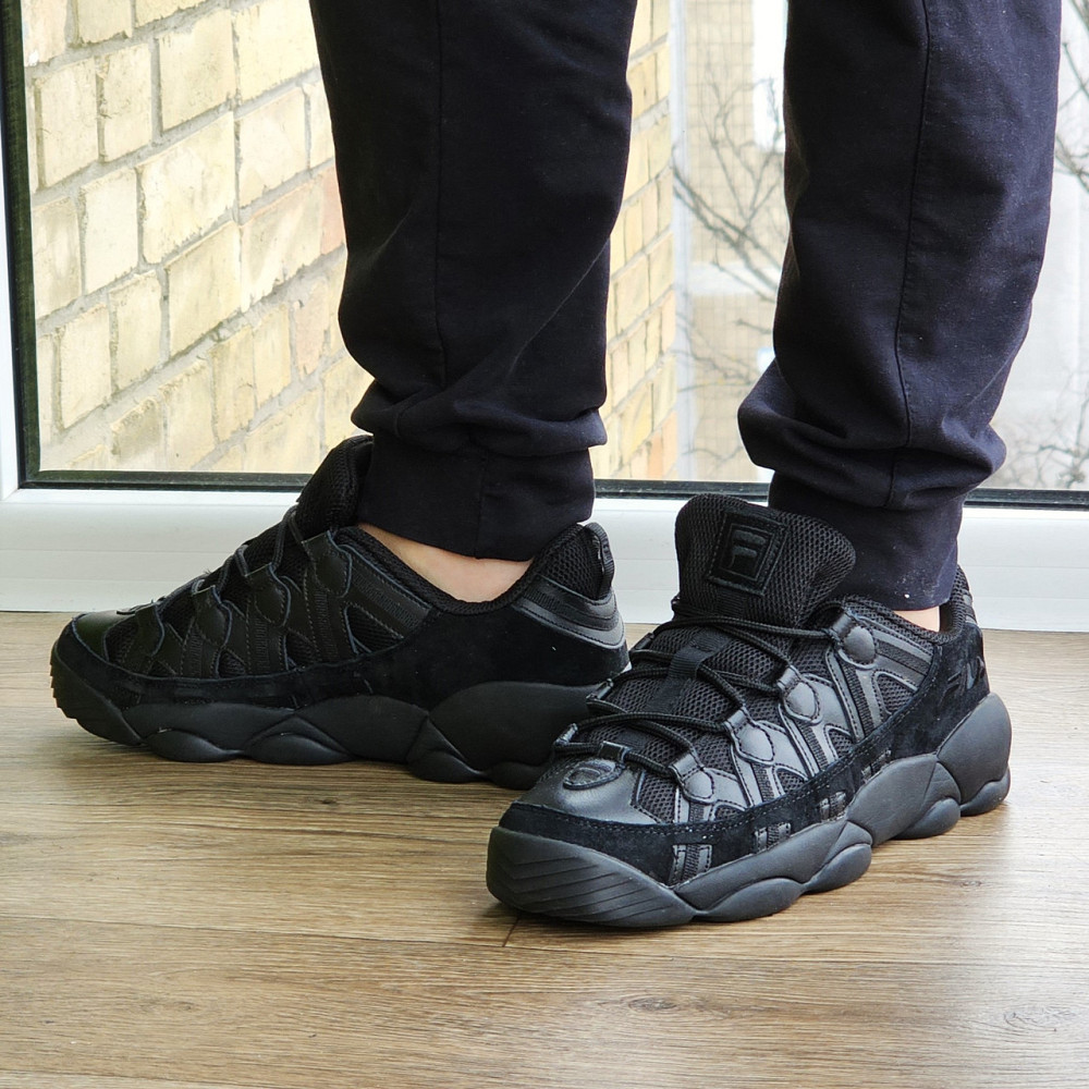 Кросівки FILA Чорні Чоловічі Шкіряні Філа Замшеві (розміри: 41,42,43,44,45) Відео Огляд Дніпро - фото 10