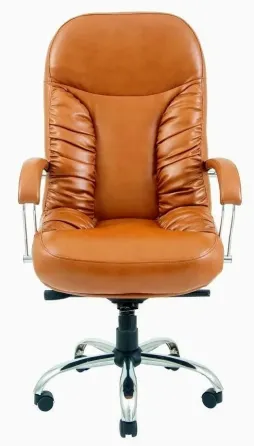 Офісне Крісло Керівника Richman Buford Fly 2213-S Хром М2 AnyFix Світло-коричневий Київ