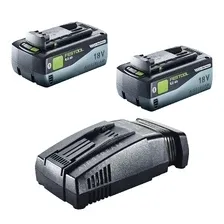 Zestaw energetyczny Festool 18V 2x8.0/SCA16 2x Акумулятор 18 V 8.0 Ah ( 577323 ) + ładowarka 576953 Киев