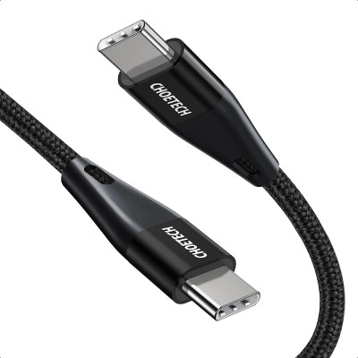 Дата кабель USB-C to USB-C 1.2m USB4.Gen 3 40 Gbps 240W Choetech (XCC-1040) Вінниця - фото 1