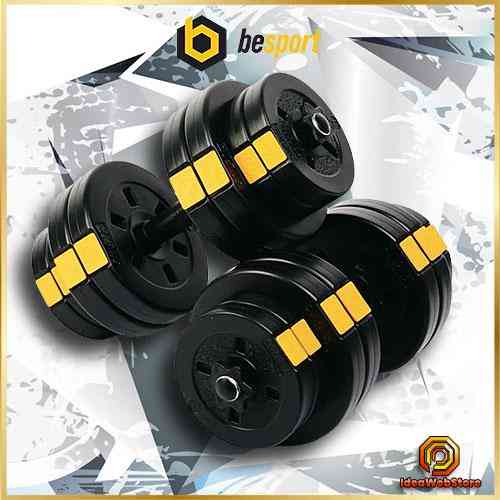 Комплект набор разборных гантелей Besport 2 шт по 16 кг Гантели разборные со сменными дисками Киев